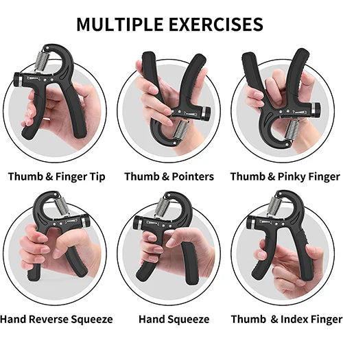 Adjustable Hand  Grip Strength Trainer 10-60 KG Strength