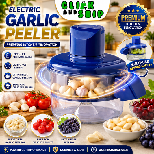 FREE HOME DELIVERY | 50W Automatic Garlic & Fruit Peeler