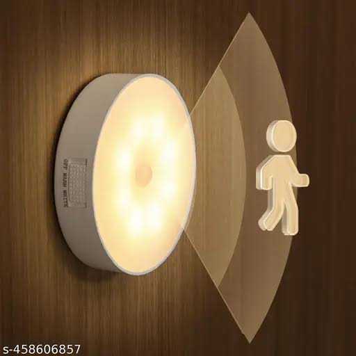 Self Adhesive Motion Sensor Light with USB Charging LED Magnetic Motion