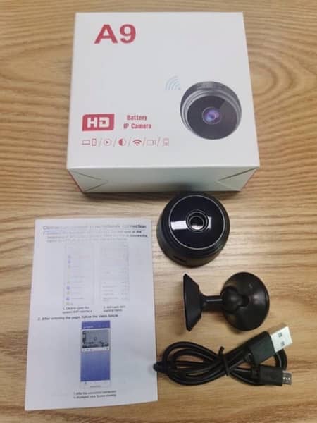 A9 Mini WiFi Camera – 1080P HD | Night Vision | Motion Detection| Free Delivery