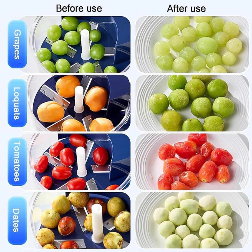 [FREE HOME DELIVERY[ Electric Garlic and Fruit Peeler – 50W Automatic Small Fruit Skin Remover with Stainless Steel Blade